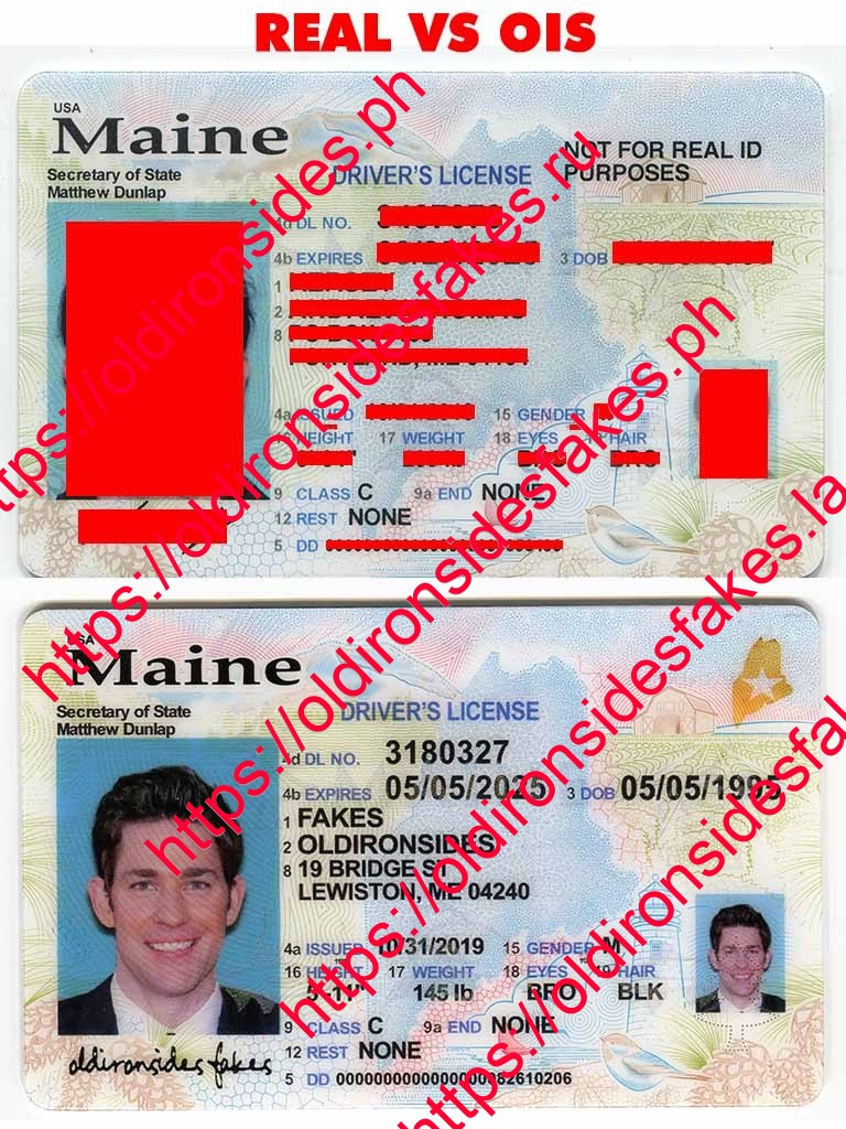 How To Spot A Fake Maine Id